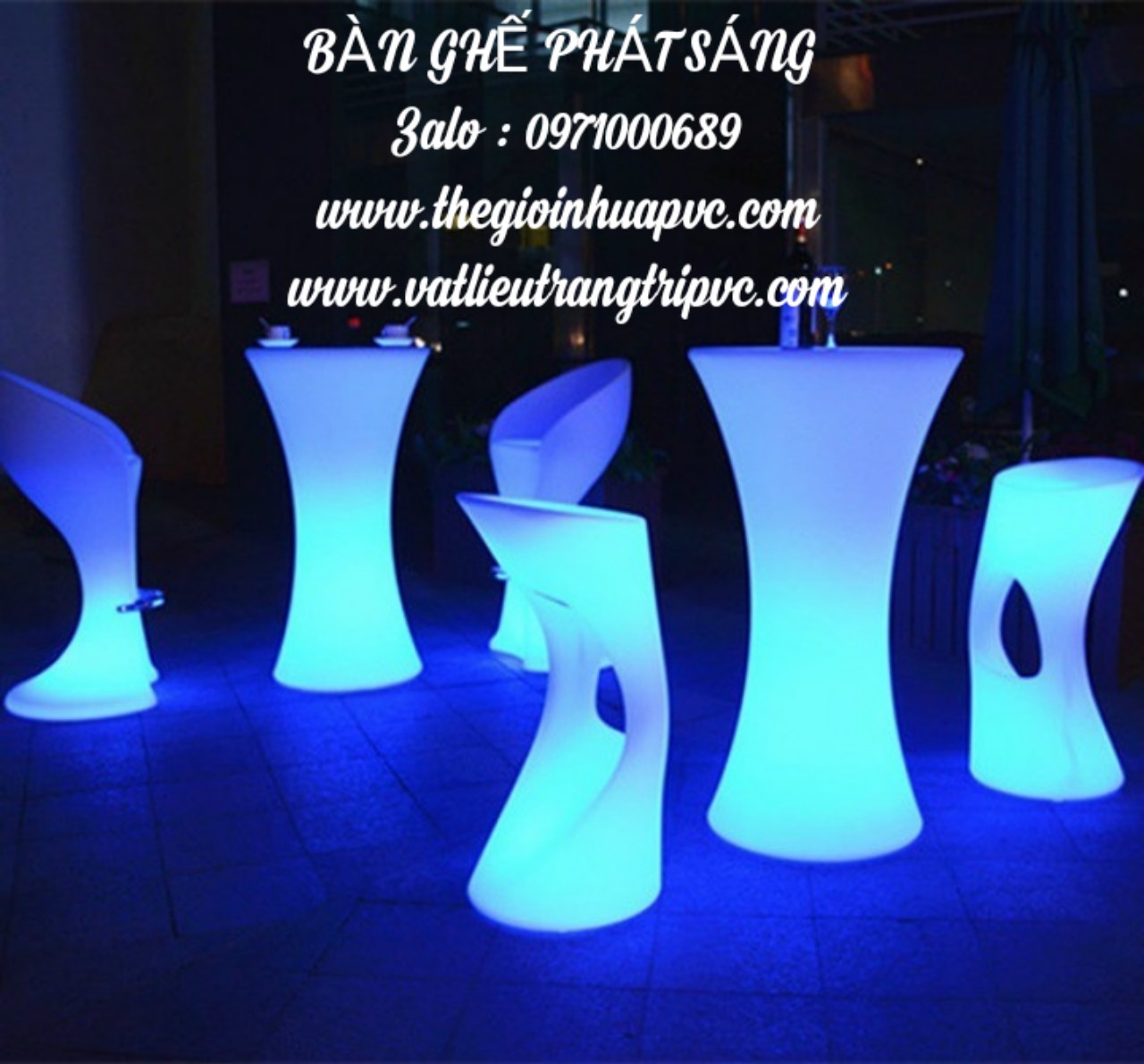 Bàn Ghế Phát Sáng 15